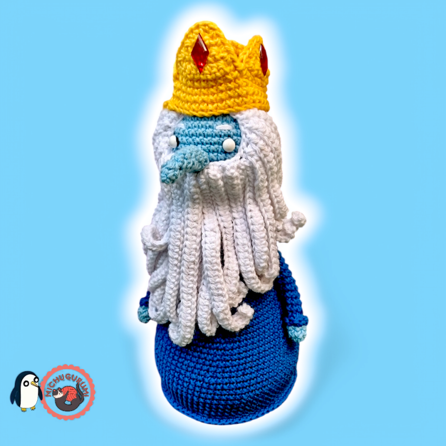 Rey Helado Hora de Aventura Amigurumi