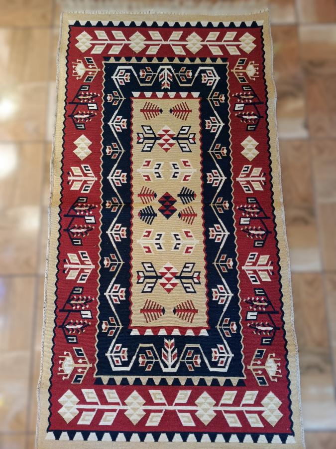 Alfombras Lana y Algodón 80 cm x 150 cm